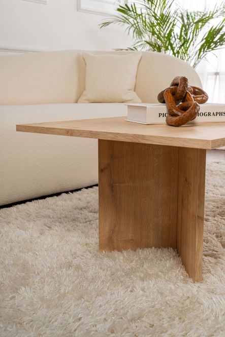Hovedbilde Nordure Sabin sofabord – Sapphire Oak