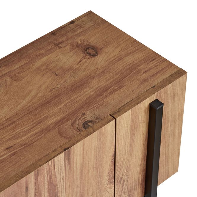 Hovedbilde Nordure Nexus TV-benk – Atlantic Pine / svart