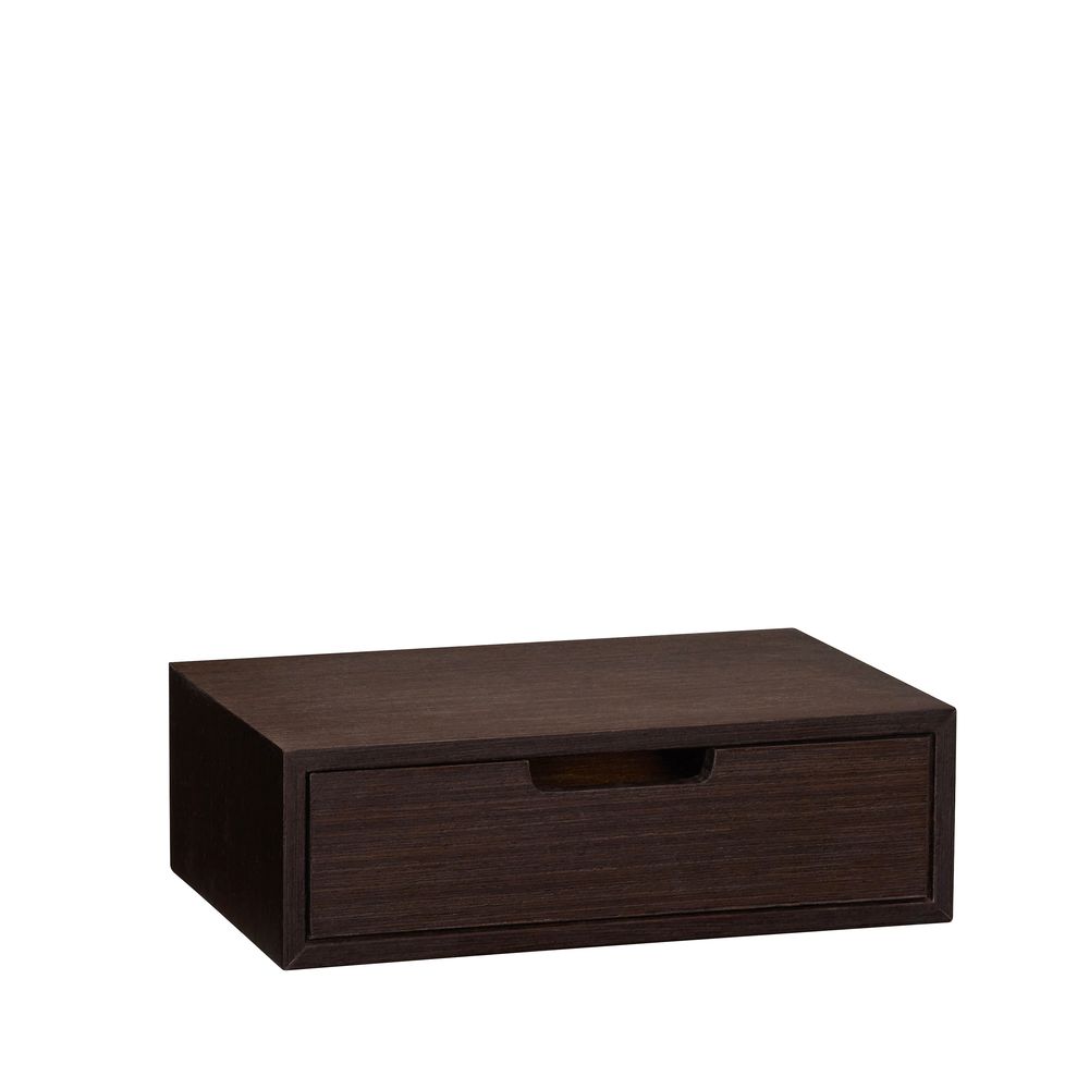 Hübsch Hide oppbevaringskasse 30x20 cm – brun