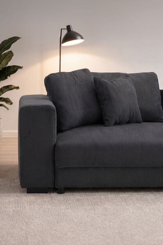 Venture Home Bellman sovesofa – mørkegrå