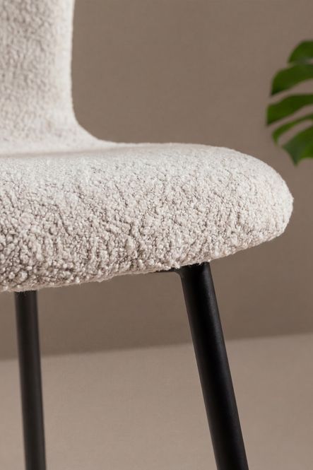 Hovedbilde Venture Home Linus spisestol – beige/svart, ...