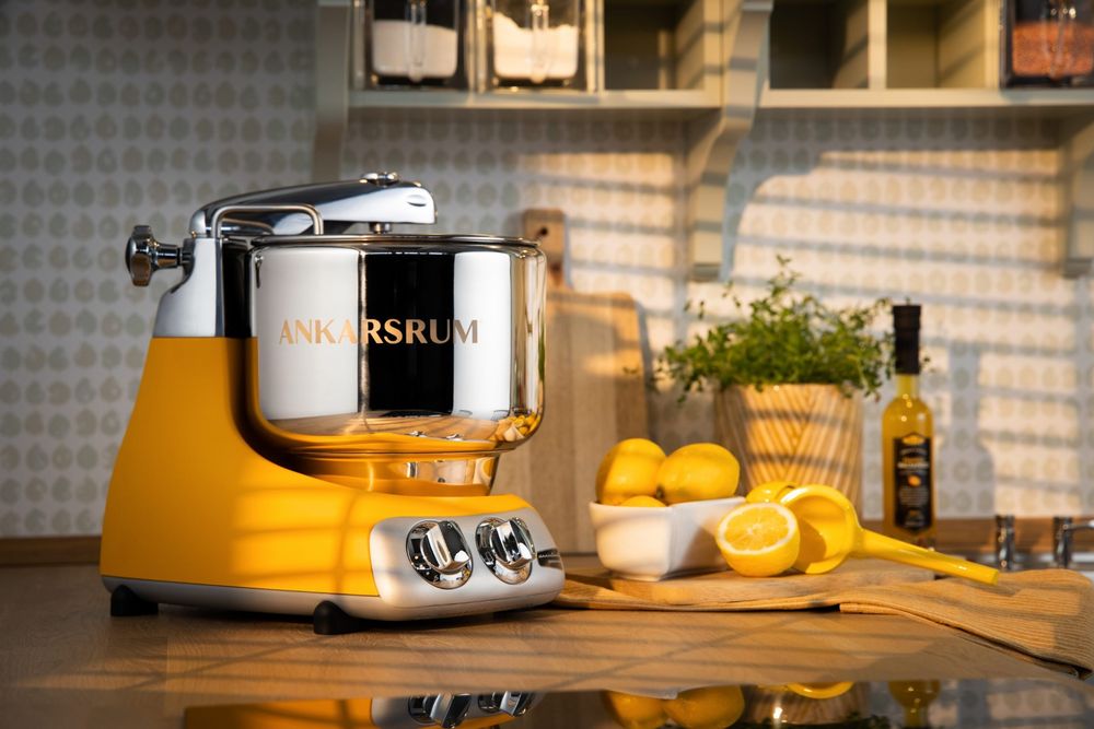 Ankarsrum Kjøkkenmaskin Assistent Original Sunbeam Yellow.