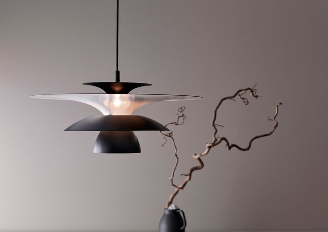 Hovedbilde Belid Picasso Pendel Ø500mm G9 LED Matt Sort