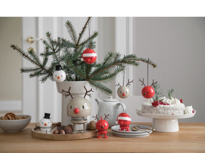 Hovedbilde Hoptimist Reinsdyr Rød 9,5 cm