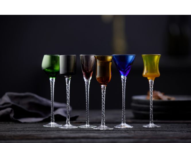 Hovedbilde Lyngby Glass London Snapseglass assortert 6-pk.