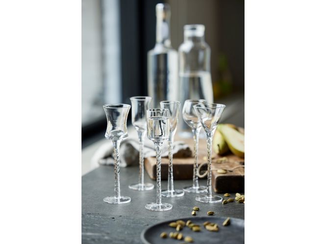 Hovedbilde Lyngby Glass Rom Snapseglass Klar 6-pk