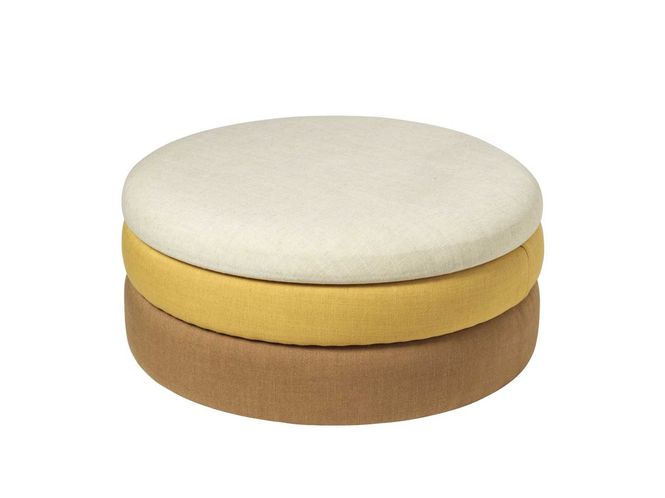 Hovedbilde Broste Copenhagen Pond Puff Oker Rund