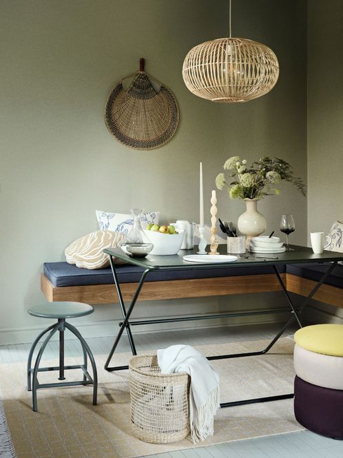 Hovedbilde Broste Copenhagen Eden Hagebord Beige Grey 120x70