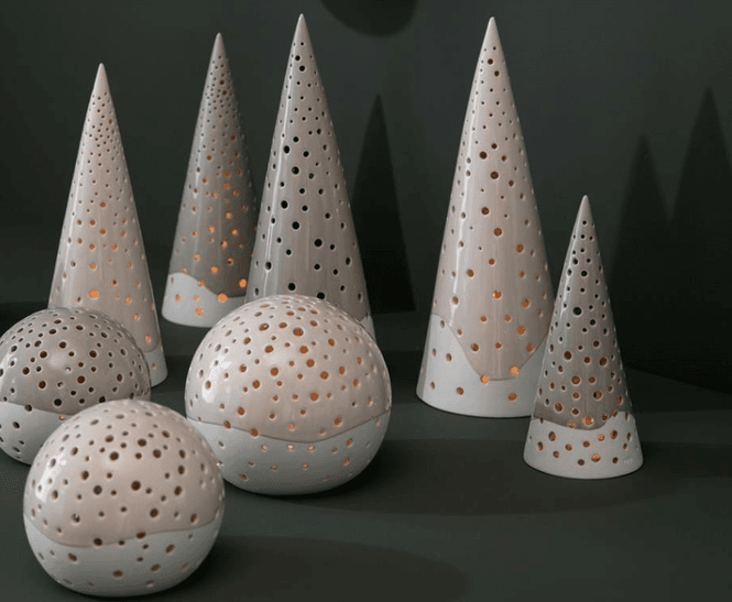 Hovedbilde Kähler Nobili Tealight H19 Nude