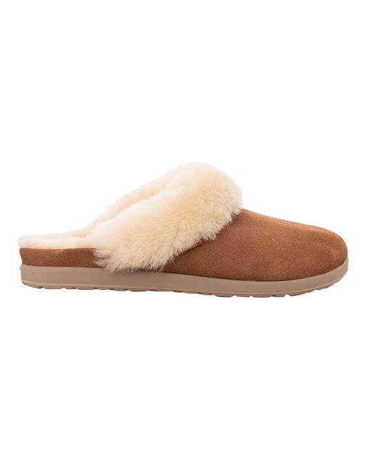 Hovedbilde Shepherd Sandy Tøfler Antikk Cognac