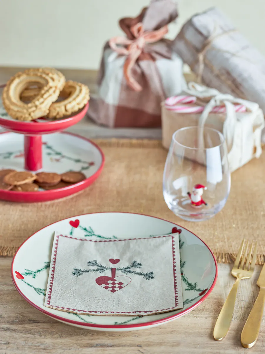 Bloomingville Yule Servietter 20 stk Resirkulert Papir