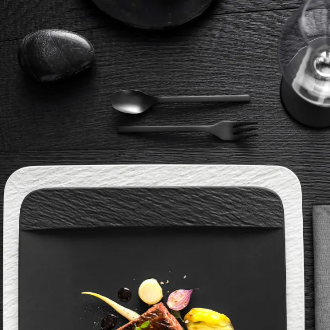 Hovedbilde Villeroy & Boch Manufacture Rock Middagstallerken ...