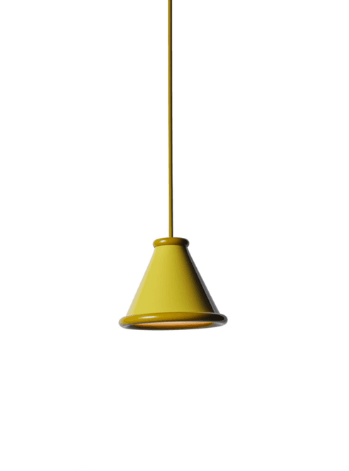 Hovedbilde Belid Belle Pendel Zink/Honey Yellow Ø15 cm