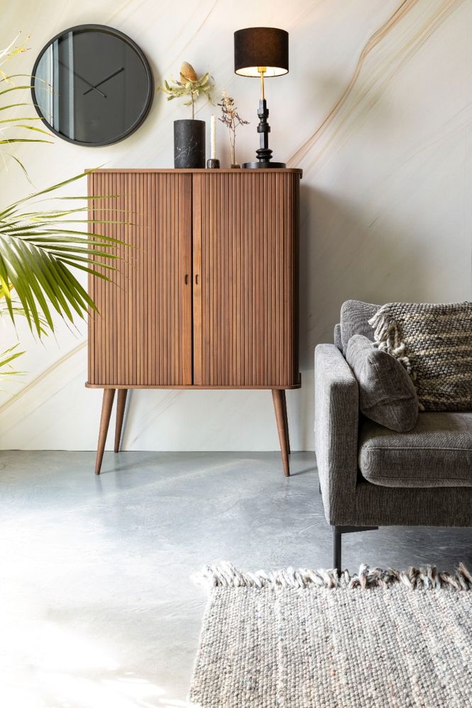 Zuiver Barbier Skap Brun