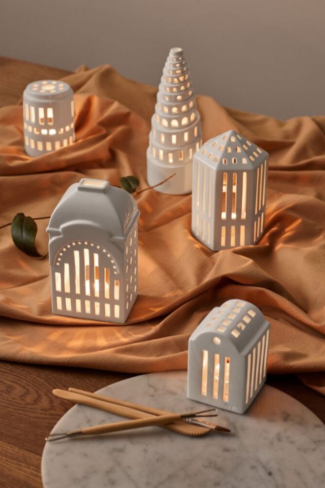 Kähler Urbania lyshus High tower hvit