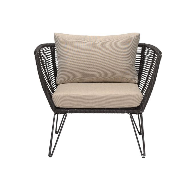 Hovedbilde Bloomingville Mundo Loungestol Sort 2 stk