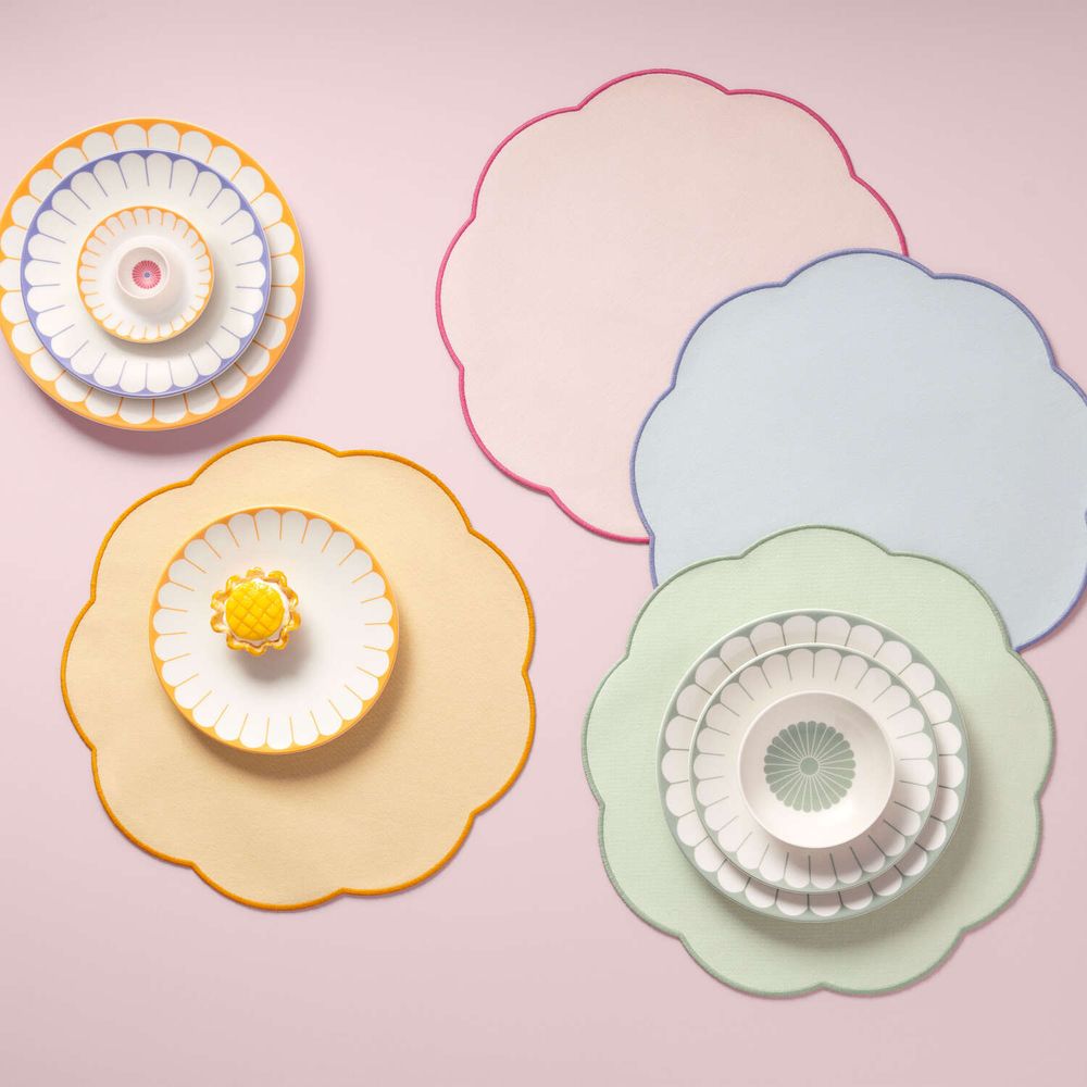 Villeroy & Boch Fleur Accessoires Cassis Spisebrikke Bomull 40 cm
