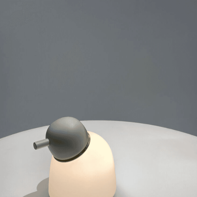 Hovedbilde Belid Bird Bordlampe Sand/Messing Opal Glass