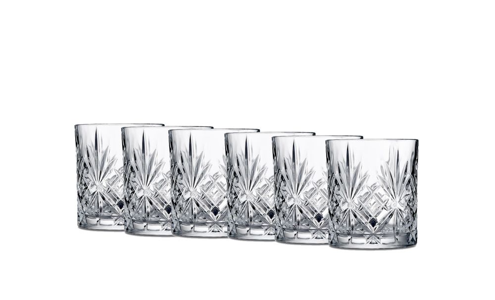 Lyngby Glass Melodia Whisky 31cl 6 stk krystall.