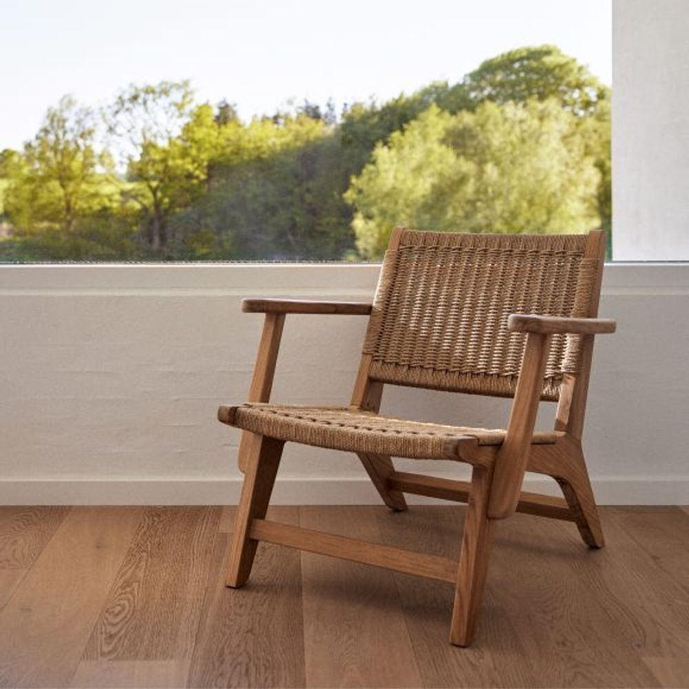 Cinas Eya Loungestol Teak