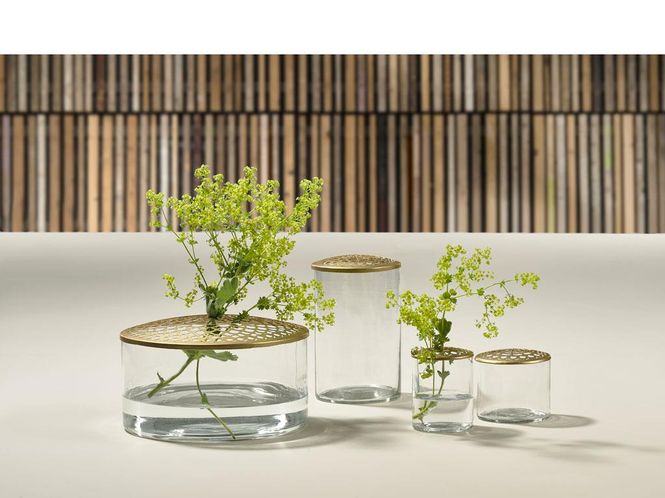 Hovedbilde Villa Collection Vase 20,5x10 cm Messing.