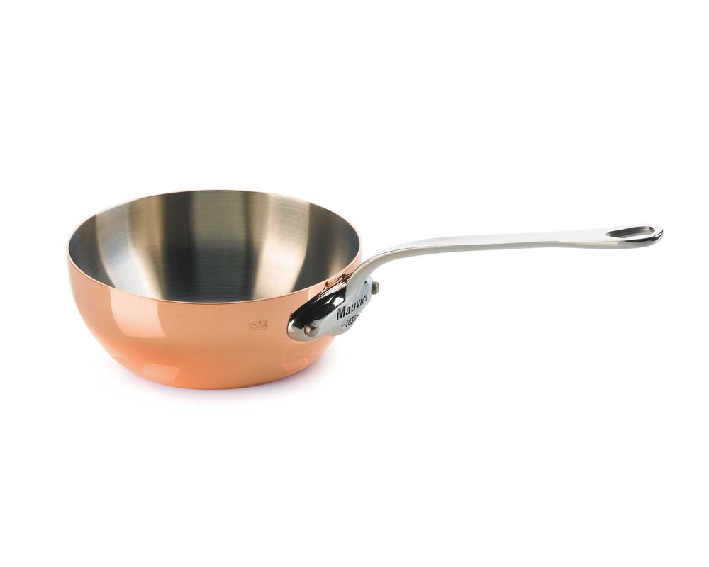 Mauviel M'150s sauté pan fyldig kobber / stål - 2,0 liter