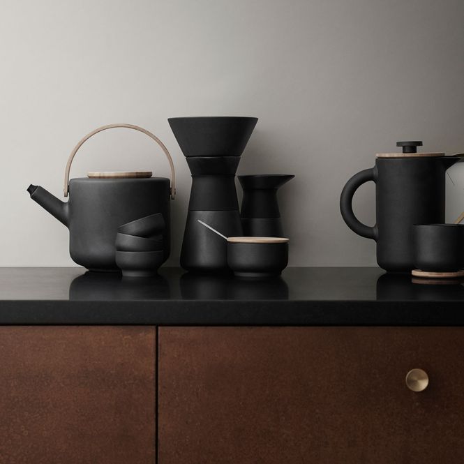 Hovedbilde Stelton Theo Melkekanne Sort 40 cl
