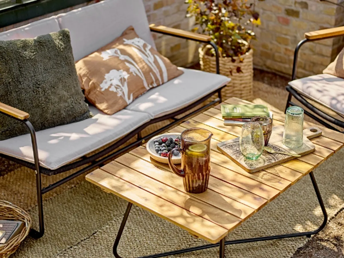Bloomingville Hampton Utesofa Sort
