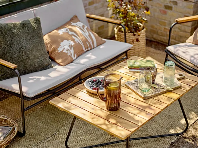 Hovedbilde Bloomingville Hampton Utesofa Sort