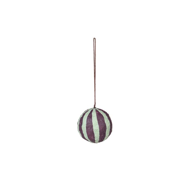Hovedbilde Broste Copenhagen Sphere Julekule Liten Lilla