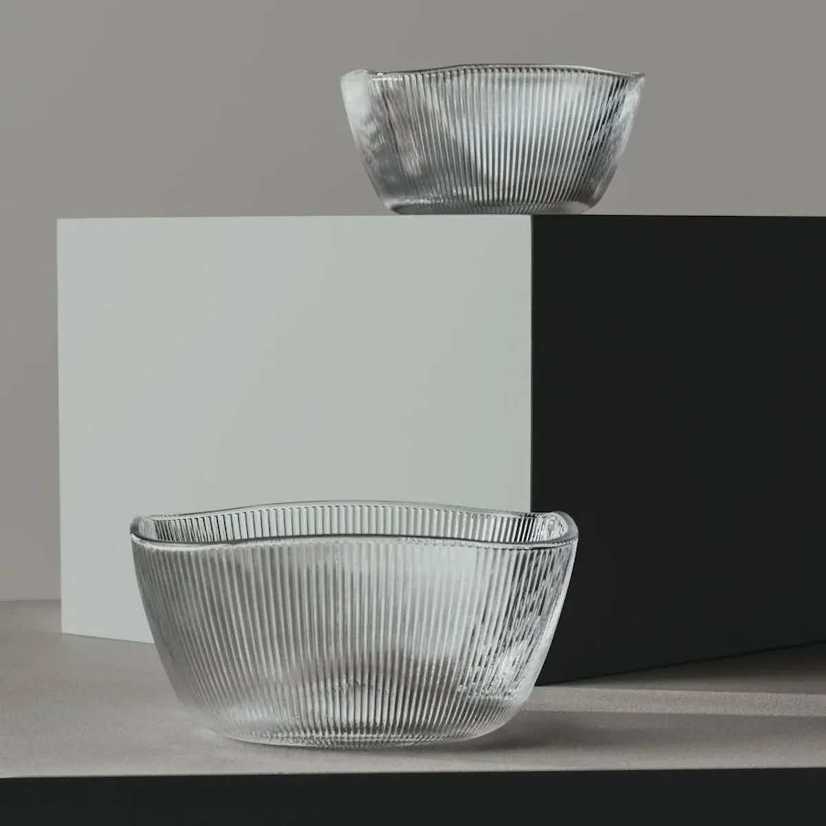 Hadeland Glassverk Siri Bolle 13 cm 4 stk Klar
