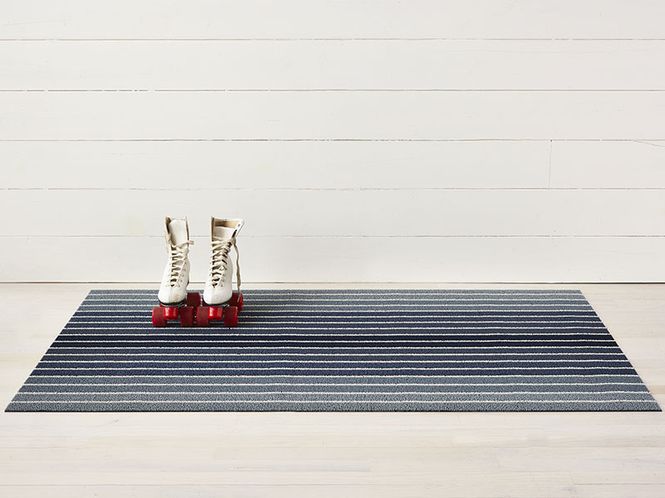 Hovedbilde Chilewich Dørmatte Block Stripe Denim