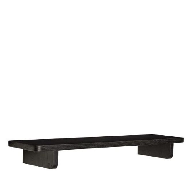Hovedbilde Hübsch Poke Hylle Sort 80x20cm FSC