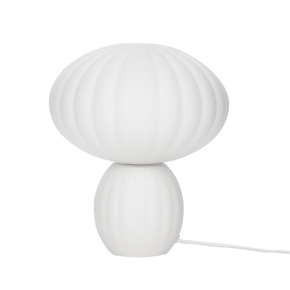 Hübsch Kumu bordlampe Glass / Opal