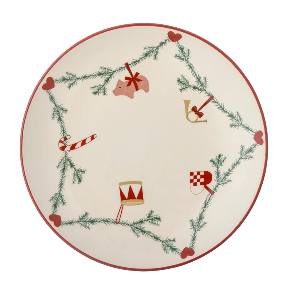 Bloomingville Yule Tallerken 26 cm