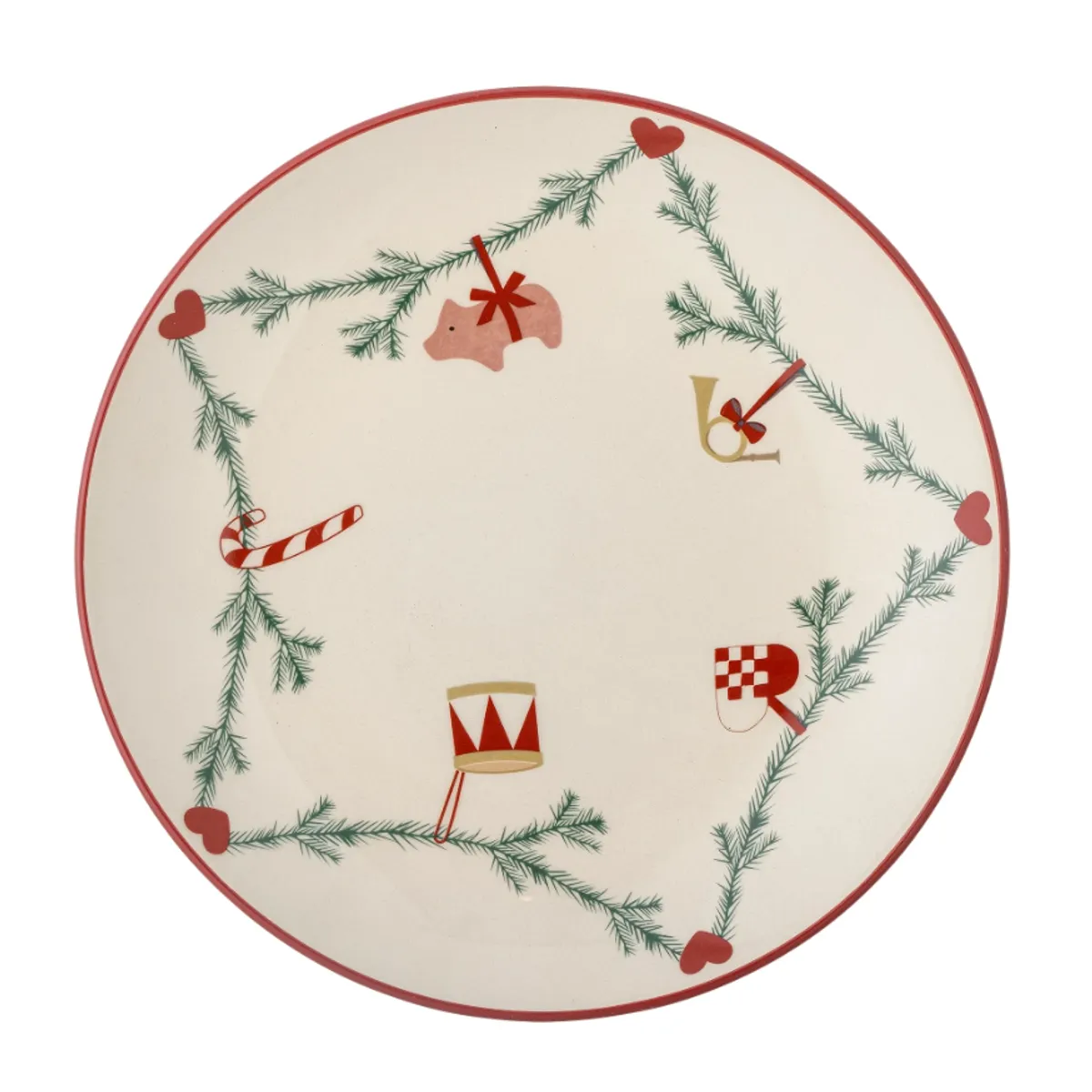 Bloomingville Yule Tallerken 26 cm