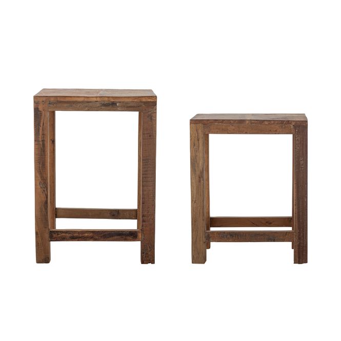 Hovedbilde Bloomingville Galen Sidebord Brun 2 stk