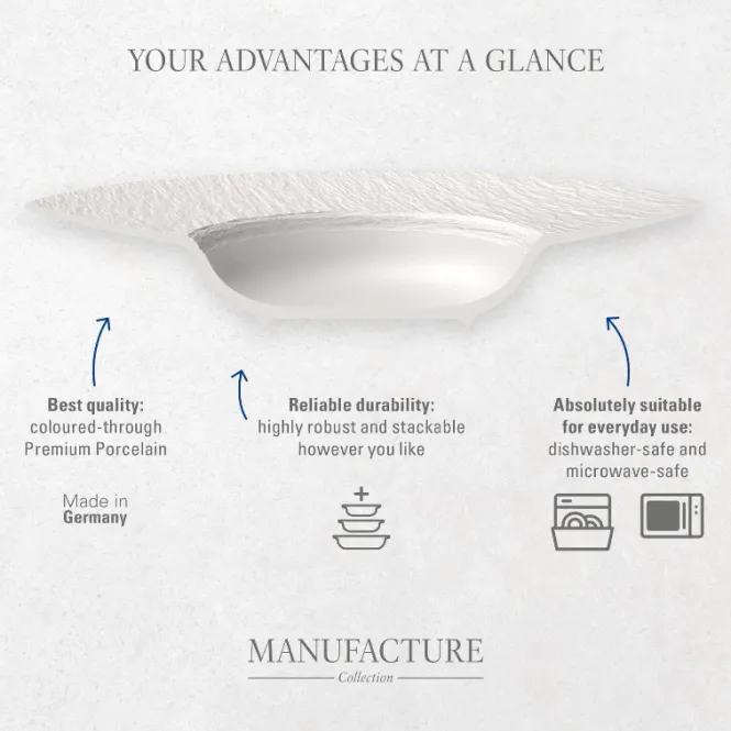 Hovedbilde Villeroy & Boch Manufacture Rock Blanc ...