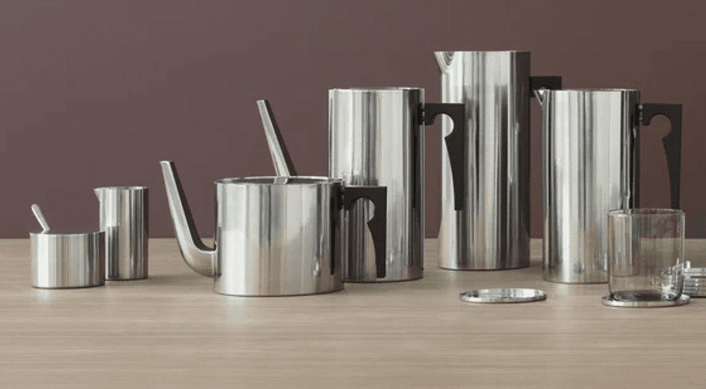 Stelton Arne Jacobsen Kaffekanne 1,5 l Stål