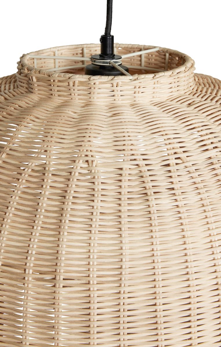 Hübsch Chand Pendel Oval Natur