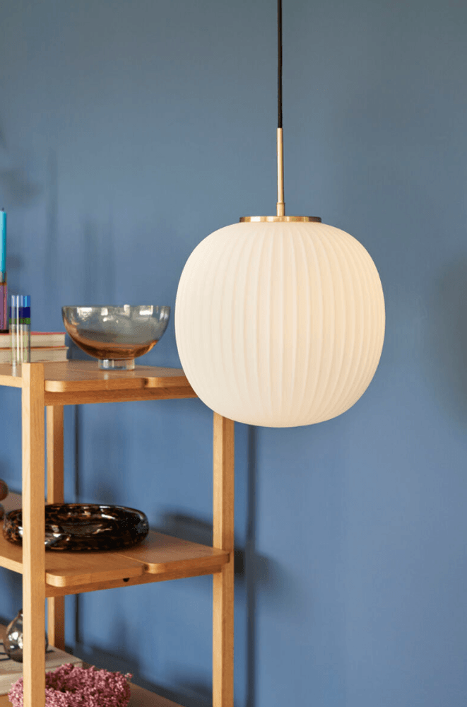 Hübsch Serene Pendel Ø32cm Hvit