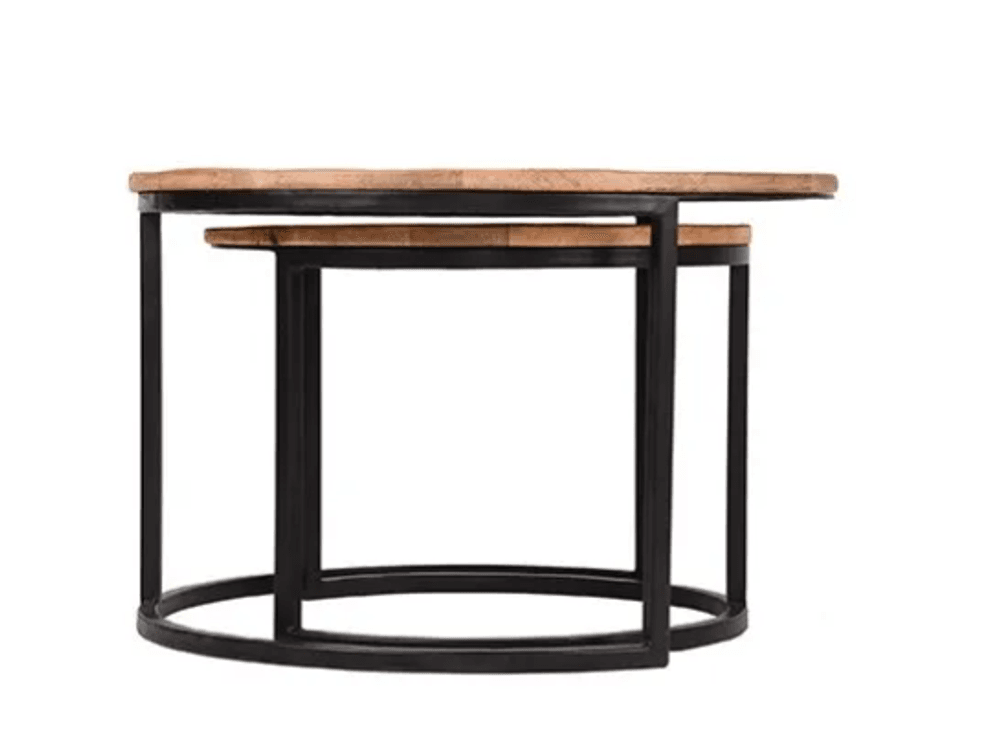 Trend Collection Salongbordsett S/2 Mangotre Natur 70 cm