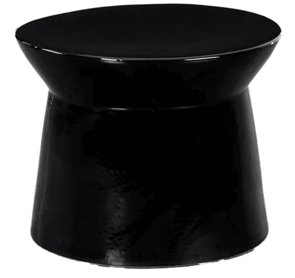 Trend Collection Keramisk Sofabord Cove Svart S Ø37,5 x H30