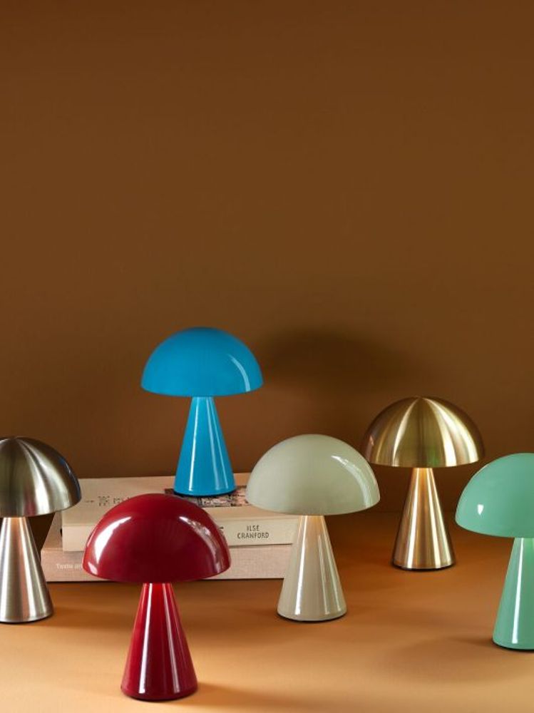 Hübsch Mush Trådløs Lampe Sand
