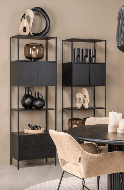 Hovedbilde Trend Collection Imperial Skap Black 60x35x190