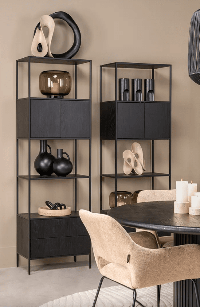 Trend Collection Imperial Skap Black 60x35x190