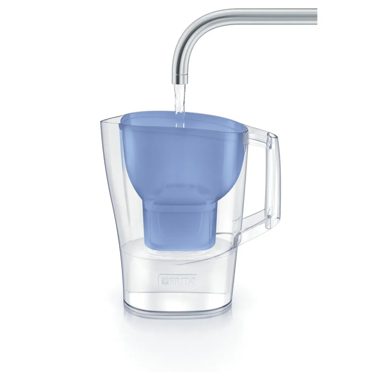 Brita Aluna Kanne med filter blå 2,4 l