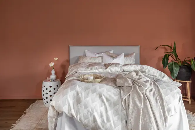 Hovedbilde Borås Cotton Roanne Sengesett Beige