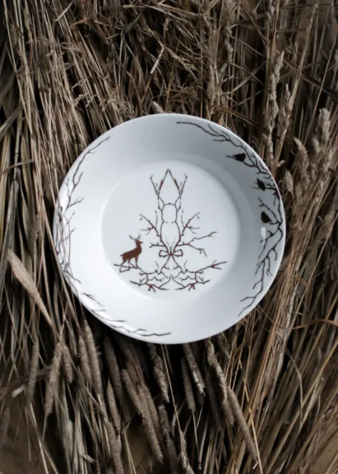 Hovedbilde Wik & Walsøe Alveskog Dyp Tallerken 21 cm