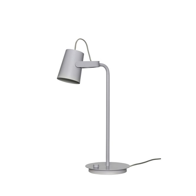 Hovedbilde Hübsch Ardent Bordlampe Lys Grå